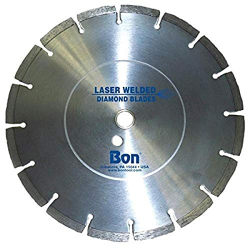 Bon 22-668 35,6/0,32°cm Premium Diamentklinge für Asphalt oder grünem Beton, Blau von Bon