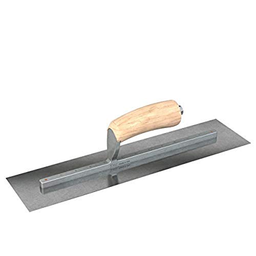 Bon 66-218 Finish-Kelle – quadratisch – Karbonstahl – 11 x 3 – Holzgriff von Bon