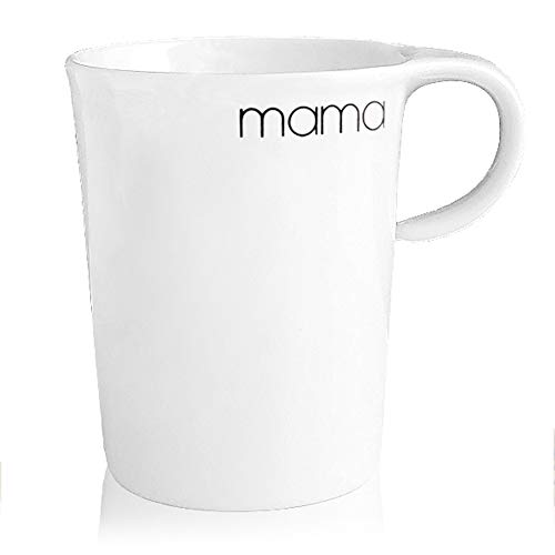 BonApart Becher Kaffeebecher Teebecher Henkelbecher mit Schriftzug Made in Germany (Mama) von BonApart