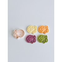 Malpalette Cookie Cutter | Schule Stempel-Set Palette Mit Pinsel 3D Gedruckt von BonBunnyBake