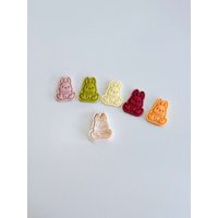 Hase-Ausstechform Tier-Plätzchen-stempel-Set | Kaninchen-Fondant-Formen 3D Gedruckt von BonBunnyBake