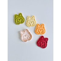 Hund-Ausstechform Corgis Ausstecher Stempel Set | Hintern Fondant Formen 3D Gedruckt von BonBunnyBake
