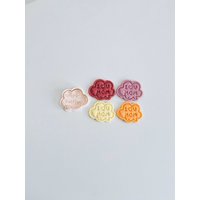 Ich Liebe Dich Mama Ausstechform | Muttertag Cookie Cutter Stempel-Set Chat Bubble 3D Gedruckt Ich Liebe Dich Mama Ausstechform | Muttertag Cookie Cutter Stempel-Set Chat Bubble 3D Gedruckt von BonBunnyBake