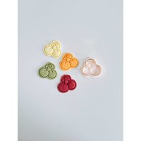 Kirsche-Ausstechform | Cookie Cutter Stempel-Set Frühling Doppel Kirsch-Ausstechform 3D Gedruckt Kirsche-Ausstechform | Cookie Cutter Stempel-Set Frühling Doppel Kirsch-Ausstechform 3D Gedruckt von BonBunnyBake
