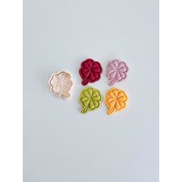 Klee Ausstechform Frühlings Kleeblatt Cookie Cutter Stempel Set | Vier Fondant Formen 3D Gedruckt Klee Ausstechform Frühlings Kleeblatt Cookie Cutter Stempel Set | Vier Fondant Formen 3D Gedruckt von BonBunnyBake