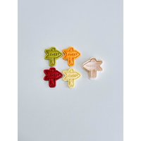 Lagerschild Ausstechform | Süßes Holzschild Cookie Cutter Stempel Set Camping Thema 3D Gedruckt Lagerschild Ausstechform | Süßes Holzschild Cookie Cutter Stempel Set Camping Thema 3D Gedruckt von BonBunnyBake