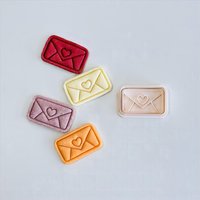 Liebesbrief Cookie Cutter | Valentinstag-Ausstechform Stempel-Set Liebe Herz Buchstabe Fondant Formen 3D Gedruckt Liebesbrief Cookie Cutter | Valentinstag-Ausstechform Stempel-Set Liebe Herz Buchstabe Fondant Formen 3D Gedruckt von BonBunnyBake