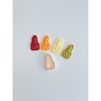 Lippenstift Ausstecher | Muttertags-Keksausstecher-stempelset Liebe Herz 3D-Gedruckt von BonBunnyBake