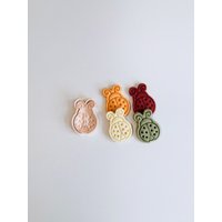 Marienkäfer-Ausstechform Frühling Lady Bug Cookie Cutter Stempel Set | Tier-Ausstechform Lebensmittelecht 3D Gedruckt von BonBunnyBake