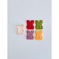 Niedliche Rentier-Ausstechform | Rudolf Mit Der Roten Nase Spaß Weihnachtsbacken-Werkzeug Für Feiertags-Leckereien von BonBunnyBake