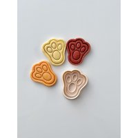 Osterhase Cookie Cutter - Kaninchen Fußabdruck Stempel Set | Tier 3D Gedruckt Lebensmittelecht Osterplätzchen Backen von BonBunnyBake