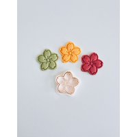 Sakura Blume-Ausstechform | Kirschblüten-Ausstecher-stempel-Set Frühling Blumen Cookie Cutter 3D Gedruckt von BonBunnyBake