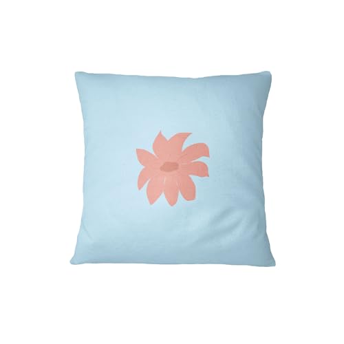 Bona Basics, Dekorative Kissenhülle, Dekorative Kissenhülle, Heimdekoration, für Sofa, Cafeteria,Größe:45X45cm, Farbe:Hellblau von Bona Basics