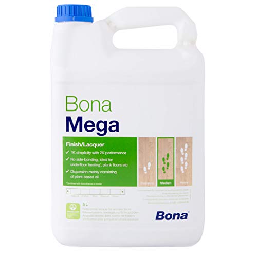 BONA Mega Parkettlack extramatt - 5 Liter von Bona