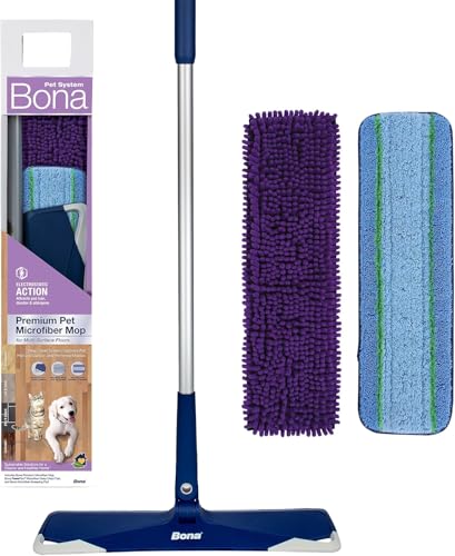 Bona® Pet System Premium Pet Mikrofaser-Wischmopp für Böden mit Mehreren Oberflächen von Bona