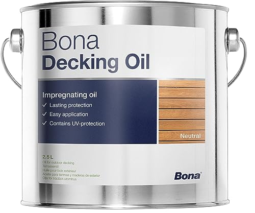 Bona Decking Oil farblos, 2,5 Liter von Bona