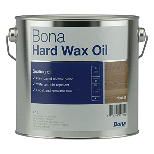 Bona Hartwachsöl, 2,5 l, matt, Produktcode: AF3600025 von Bona