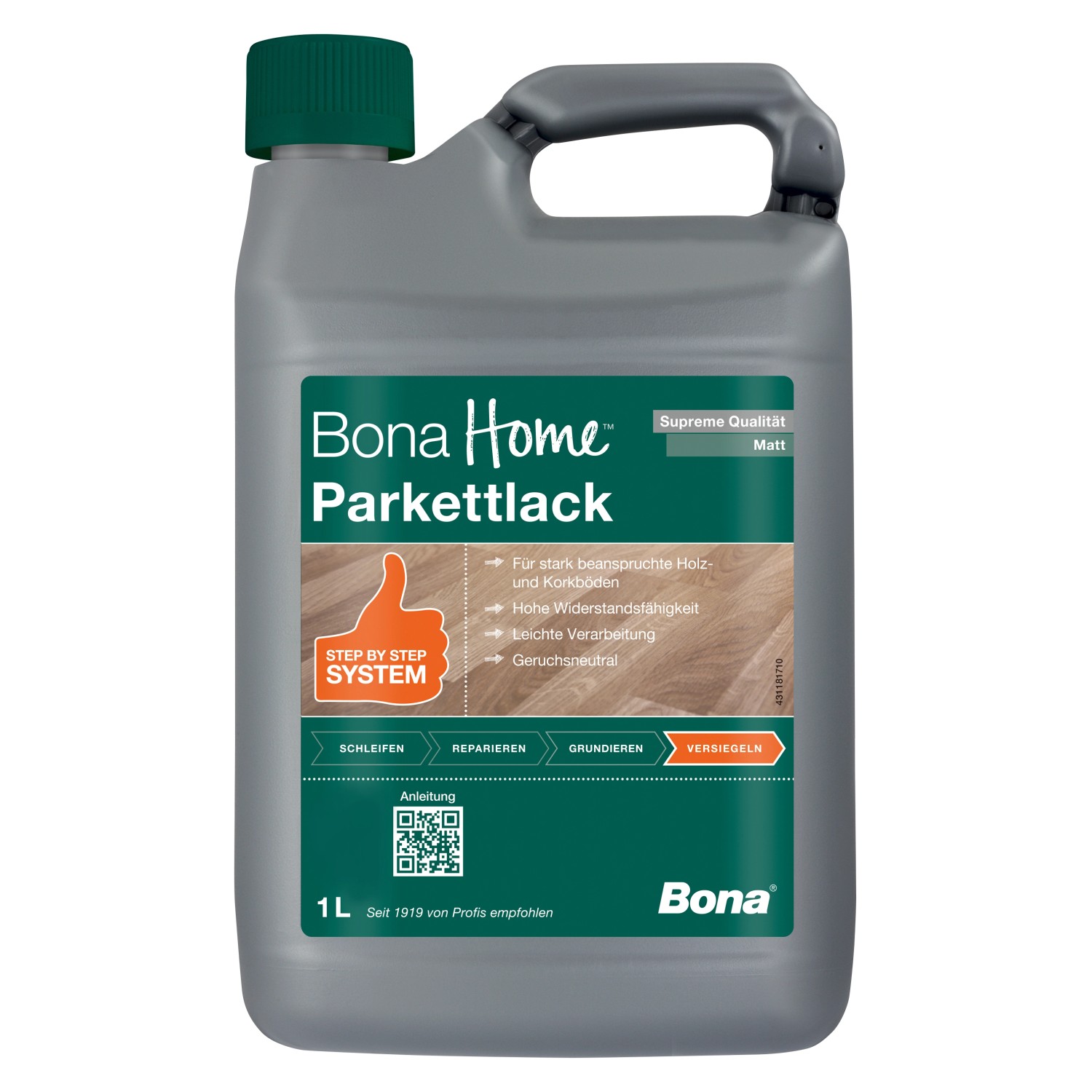 Bona Home Parkettlack Supreme matt 1 l von Bona