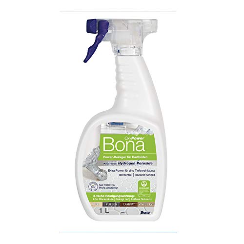 Bona OxyPower Reiniger für Hartböden, Kunststoff, Mehrfarbig, 1L von Bona