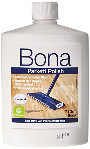 Bona Parkett Fußbodenreiniger, Transparent, 710 ml, 710 von Bona