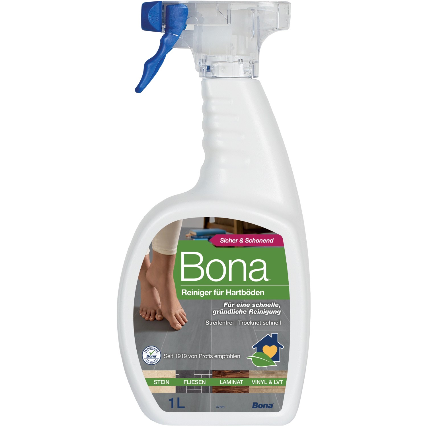 Bona Stein-, Fliesen- und Laminatreiniger Spray 1 l von Bona