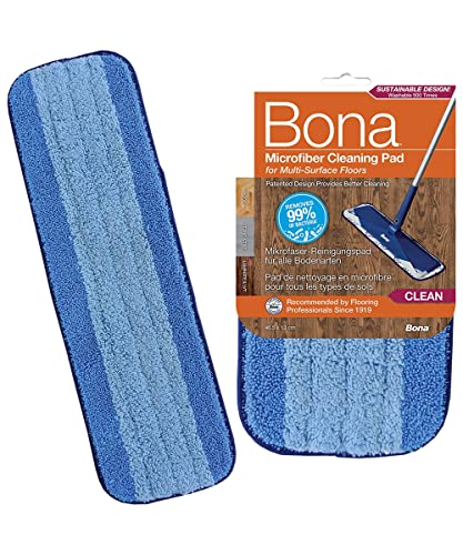 Bona Reinigungspad, Polyester, Blue, 46.5cm x 13cm von Bona