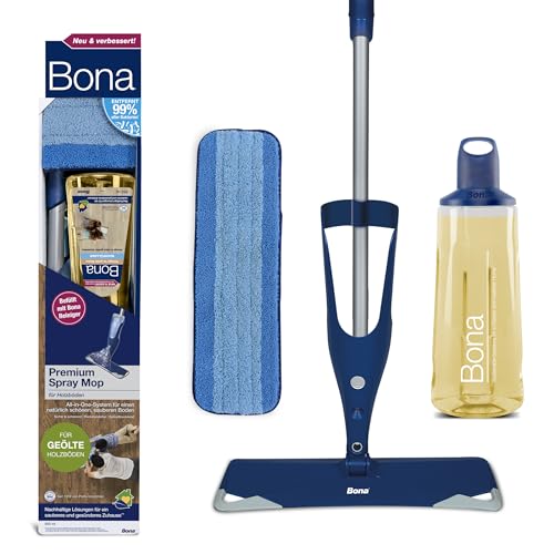 Bona Spraymop Holzböden Sprühwischer, Reinigungsgerät, für geölte Böden von Bona
