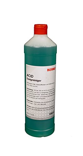 Bonalin Acid Essigreiniger 1000ml gegen Kalk, Wasserflecken und Seifenreste in Küche, Bad und WC. Bonalin Acid Essigreiniger 1000ml gegen Kalk, Wasserflecken und Seifenreste in Küche, Bad und WC. von Bonalin