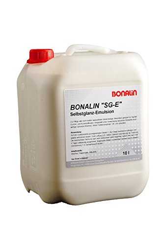 Bonalin Selbstglanzemulsion SG-E 10 Liter zur Pflege aller nicht textilen wasserfesten Bodenbeläge von Bonalin