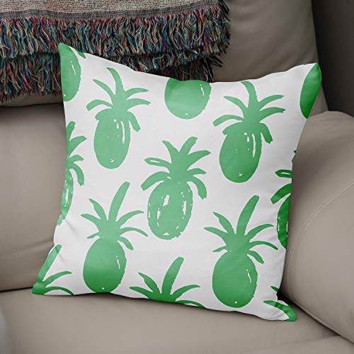 Le Jardin du Lin Kissen Zierkissenbezug Kissenbezug, Benzin Grün & Weiß Dekoration, Weich Bequem, Für Zuhause Autos Büro Sofa Wohnzimmer Couch Schlafzimmer Dekor, 43x43 Cm - Hergestellt in der Türkei Le Jardin du Lin Kissen Zierkissenbezug Kissenbezug, Benzin Grün & Weiß Dekoration, Weich Bequem, Für Zuhause Autos Büro Sofa Wohnzimmer Couch Schlafzimmer Dekor, 43x43 Cm - Hergestellt in der Türkei von Bonamaison