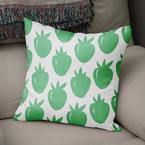 Le Jardin du Lin Kissen Zierkissenbezug Kissenbezug, Benzin Grün & Weiß Dekoration, Weich Bequem, Für Zuhause Autos Büro Sofa Wohnzimmer Couch Schlafzimmer Dekor, 43x43 Cm - Hergestellt in der Türkei Le Jardin du Lin Kissen Zierkissenbezug Kissenbezug, Benzin Grün & Weiß Dekoration, Weich Bequem, Für Zuhause Autos Büro Sofa Wohnzimmer Couch Schlafzimmer Dekor, 43x43 Cm - Hergestellt in der Türkei von Bonamaison