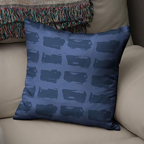 BonaMaison Kissen Zierkissenbezug Kissenbezug, Blau Dekoration, Für Zuhause Autos Büro Sofa Wohnzimmer Couch Schlafzimmer Dekor, 50x50 cm - Entworfen und hergestellt in der Türkei von Bonamaison