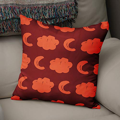 Le Jardin du Lin Kissen Zierkissenbezug Kissenbezug, Orange & Bordeaux Dekoration, Für Zuhause Autos Büro Sofa Wohnzimmer Couch Schlafzimmer Dekor, 50x50 Cm - Entworfen und hergestellt in der Türkei Le Jardin du Lin Kissen Zierkissenbezug Kissenbezug, Orange & Bordeaux Dekoration, Für Zuhause Autos Büro Sofa Wohnzimmer Couch Schlafzimmer Dekor, 50x50 Cm - Entworfen und hergestellt in der Türkei von Le Jardin du Lin