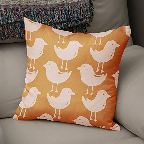 Le Jardin du Lin Kissen Zierkissenbezug Kissenbezug, Orange & Off White Dekoration, Weich Bequem, Für Zuhause Autos Büro Sofa Wohnzimmer Couch Schlafzimmer Dekor, 43x43 Cm - Hergestellt in der Türkei Le Jardin du Lin Kissen Zierkissenbezug Kissenbezug, Orange & Off White Dekoration, Weich Bequem, Für Zuhause Autos Büro Sofa Wohnzimmer Couch Schlafzimmer Dekor, 43x43 Cm - Hergestellt in der Türkei von Bonamaison