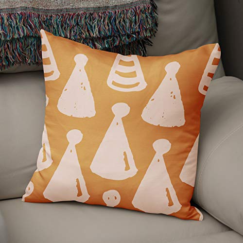 Le Jardin du Lin Kissen Zierkissenbezug Kissenbezug, Orange & Off White Dekoration, Weich Bequem, Für Zuhause Autos Büro Sofa Wohnzimmer Couch Schlafzimmer Dekor, 43x43 Cm - Hergestellt in der Türkei Le Jardin du Lin Kissen Zierkissenbezug Kissenbezug, Orange & Off White Dekoration, Weich Bequem, Für Zuhause Autos Büro Sofa Wohnzimmer Couch Schlafzimmer Dekor, 43x43 Cm - Hergestellt in der Türkei von Bonamaison
