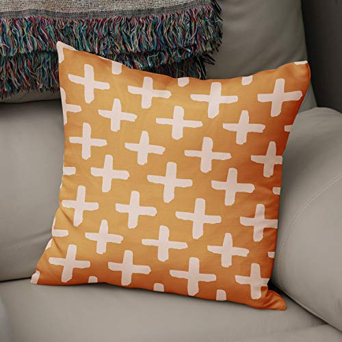 Le Jardin du Lin Kissen Zierkissenbezug Kissenbezug, Orange & Off White Dekoration, Weich Bequem, Für Zuhause Autos Büro Sofa Wohnzimmer Couch Schlafzimmer Dekor, 43x43 Cm - Hergestellt in der Türkei Le Jardin du Lin Kissen Zierkissenbezug Kissenbezug, Orange & Off White Dekoration, Weich Bequem, Für Zuhause Autos Büro Sofa Wohnzimmer Couch Schlafzimmer Dekor, 43x43 Cm - Hergestellt in der Türkei von Bonamaison