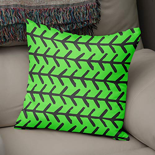 Le Jardin du Lin Kissen Zierkissenbezug Kissenbezug, Neongrün & Rauch Dekoration, Weich Bequem, Für Zuhause Autos Büro Sofa Wohnzimmer Couch Schlafzimmer Dekor, 43x43 Cm - Hergestellt in der Türkei Le Jardin du Lin Kissen Zierkissenbezug Kissenbezug, Neongrün & Rauch Dekoration, Weich Bequem, Für Zuhause Autos Büro Sofa Wohnzimmer Couch Schlafzimmer Dekor, 43x43 Cm - Hergestellt in der Türkei von Bonamaison