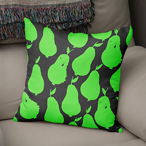 Le Jardin du Lin Kissen Zierkissenbezug Kissenbezug, Neongrün & Rauch Dekoration, Weich Bequem, Für Zuhause Autos Büro Sofa Wohnzimmer Couch Schlafzimmer Dekor, 43x43 Cm - Hergestellt in der Türkei Le Jardin du Lin Kissen Zierkissenbezug Kissenbezug, Neongrün & Rauch Dekoration, Weich Bequem, Für Zuhause Autos Büro Sofa Wohnzimmer Couch Schlafzimmer Dekor, 43x43 Cm - Hergestellt in der Türkei von Bonamaison