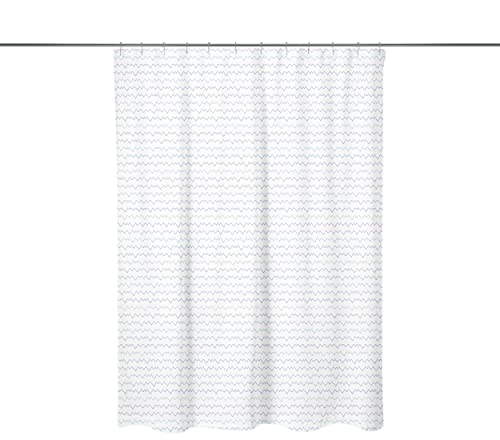 Le Jardin du Lin Digital Gedruckter Duschvorhang, Badewannenvorhang, Duschvorhangringe Enthalten, Größe: 140x200 cm - Entworfen und Hergestellt in der Türkei Le Jardin du Lin Digital Gedruckter Duschvorhang, Badewannenvorhang, Duschvorhangringe Enthalten, Größe: 140x200 cm - Entworfen und Hergestellt in der Türkei von Bonamaison