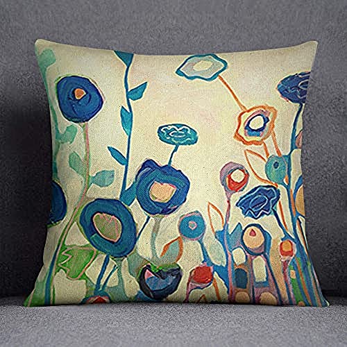 Le Jardin du Lin Kissenhüllen, Cotton, Mehrfarbig, 45x45 von Le Jardin du Lin