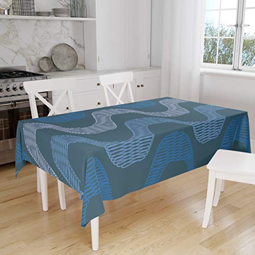 Le Jardin du Lin Kitchen Decoration, Tablecloth, 140cm x 160cm - Designed and Manufactured in Turkey von Le Jardin du Lin