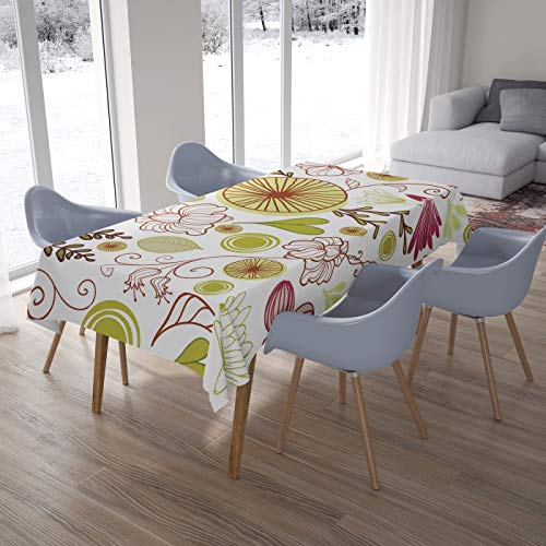 Le Jardin du Lin Kitchen Decoration, Tablecloth, 140cm x 200cm - Designed and Manufactured in Turkey von Le Jardin du Lin
