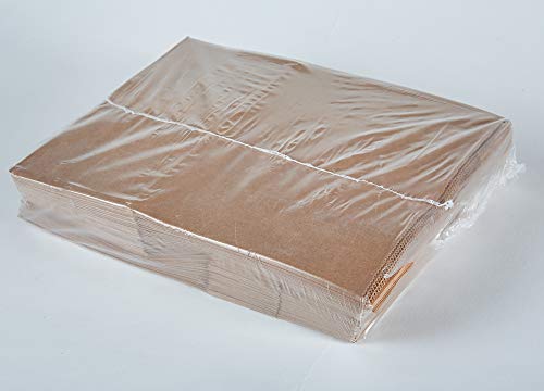 Kraft Braun Kraftpapiertüten ohne Henkel, Umweltfreundliches Papier, 22 x 11 x 28 cm, 70 gr, 250 Stück Paket von Le Jardin du Lin