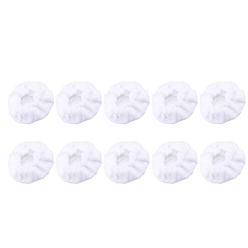 Bonbela 10 Pcs Dampfreiniger Reinigungskissen, Verdickte Wiederverwendbare Waschbare Mikrofaser -Tücher Zum Dampfwitzersatz, mit Vielseitigem Gebrauch auf Glas- und Spiegeloberflächen von Bonbela