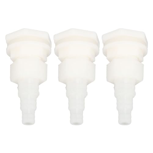 Bonbela 10 Wassertankschlauchanschlüsse, 9 Mm, 12 Mm, 16 Durchmesser, G1/2 -Zahnrad, Polypropylen -Silikon, Wassertankschlauchanschluss für Hühnerfarm Bonbela 10 Wassertankschlauchanschlüsse, 9 Mm, 12 Mm, 16 Durchmesser, G1/2 -Zahnrad, Polypropylen -Silikon, Wassertankschlauchanschluss für Hühnerfarm von Bonbela