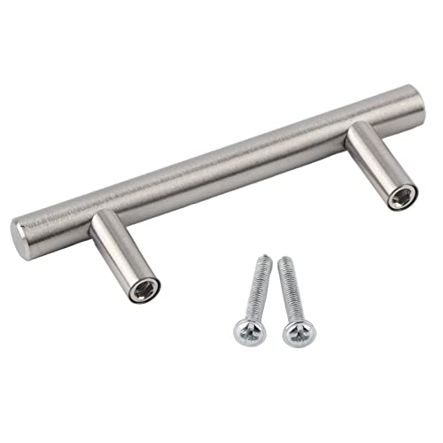 Bonbela 100 -mm -Schrankgriff Edelstahl T Stangen Tür Schrank Zug Griff Küchenschrankknöpfe von Bonbela