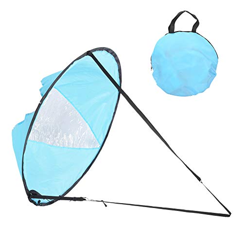Bonbela 108 cm Tragbares Downwind Windpaddel Langable Tragbar (Seeblau) von Bonbela