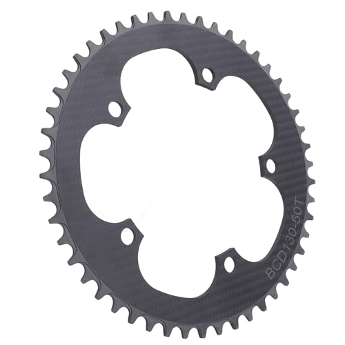 Bonbela 130 BCD Aynakol 50T 5 Loch Positive Negative Zahnmedizinische Kohlefaser -Straßenrad Zum Klappzyklen von Bonbela