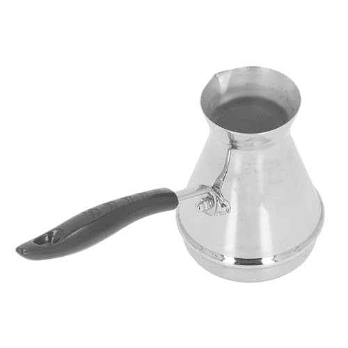 Bonbela 2 -Stück Türkischer Kaffee -Teekanne, Edelstahl, um die Kaffeemaschine zu Gießen, Geschmolzene Buttermilch mit Langem Warmwasserbereiter (650 ml) von Bonbela