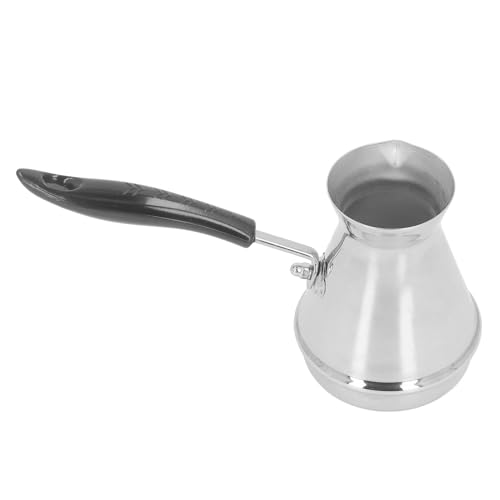 Bonbela 2 -Stück Türkischer Kaffee -Teekanne, Edelstahl, um die Kaffeemaschine zu Gießen, Geschmolzene Buttermilch mit Langem Warmwasserbereiter (850 ml) von Bonbela